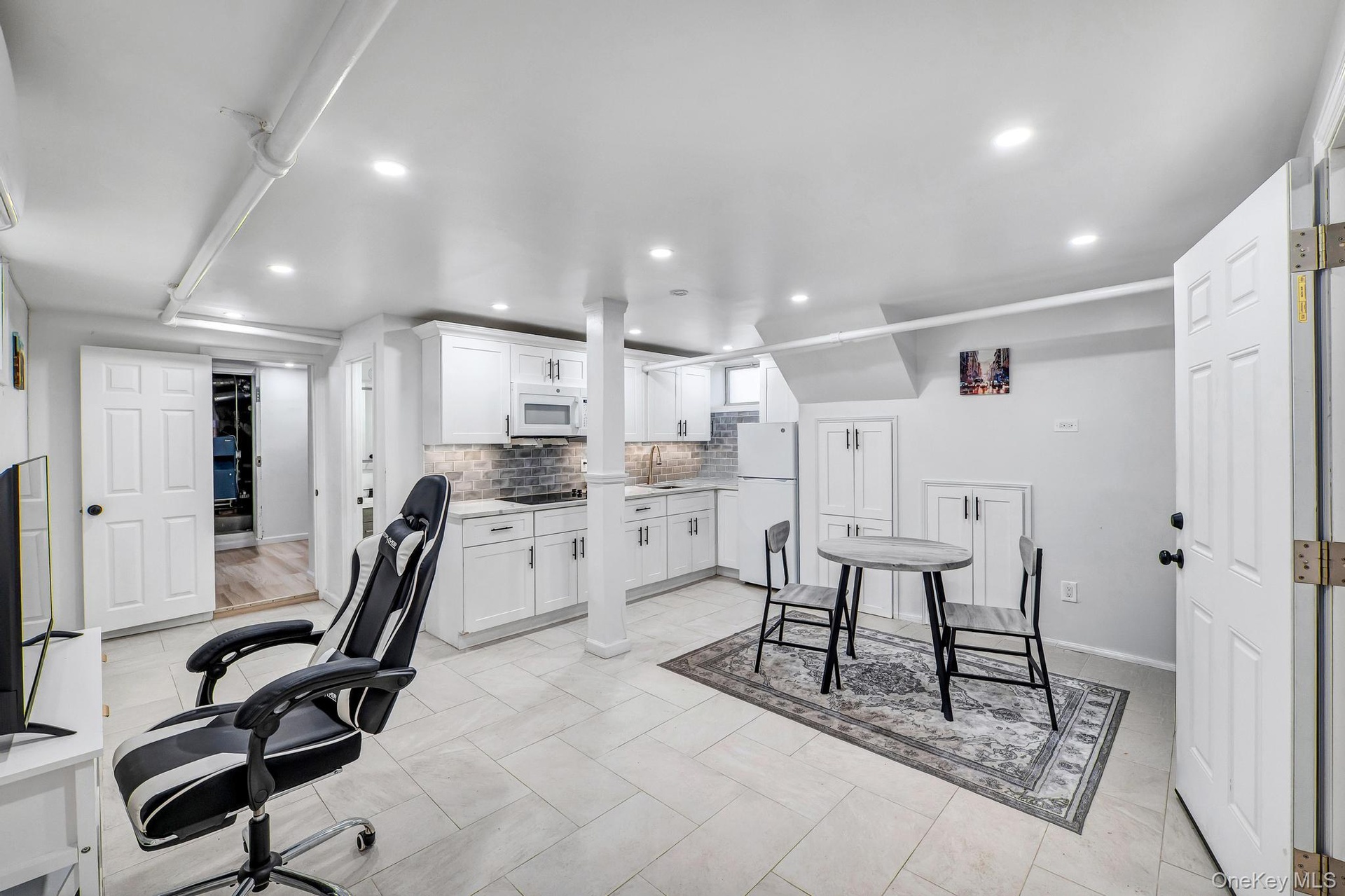 Completely updated basement