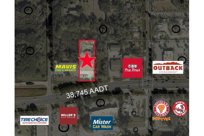 Aerial Location Map - 345 W Mitchell Hammock Rd, Oviedo, FL 32765