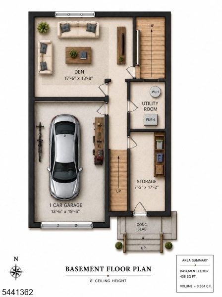 Basement Floor Plan