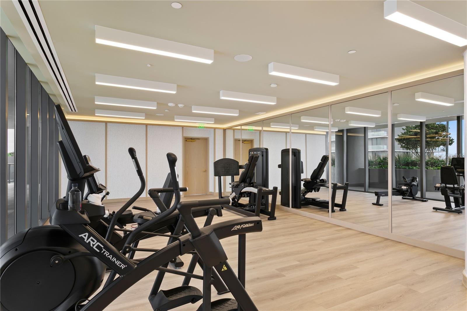 State-of-the-art fitness center with cardio, strength, and functional training zones