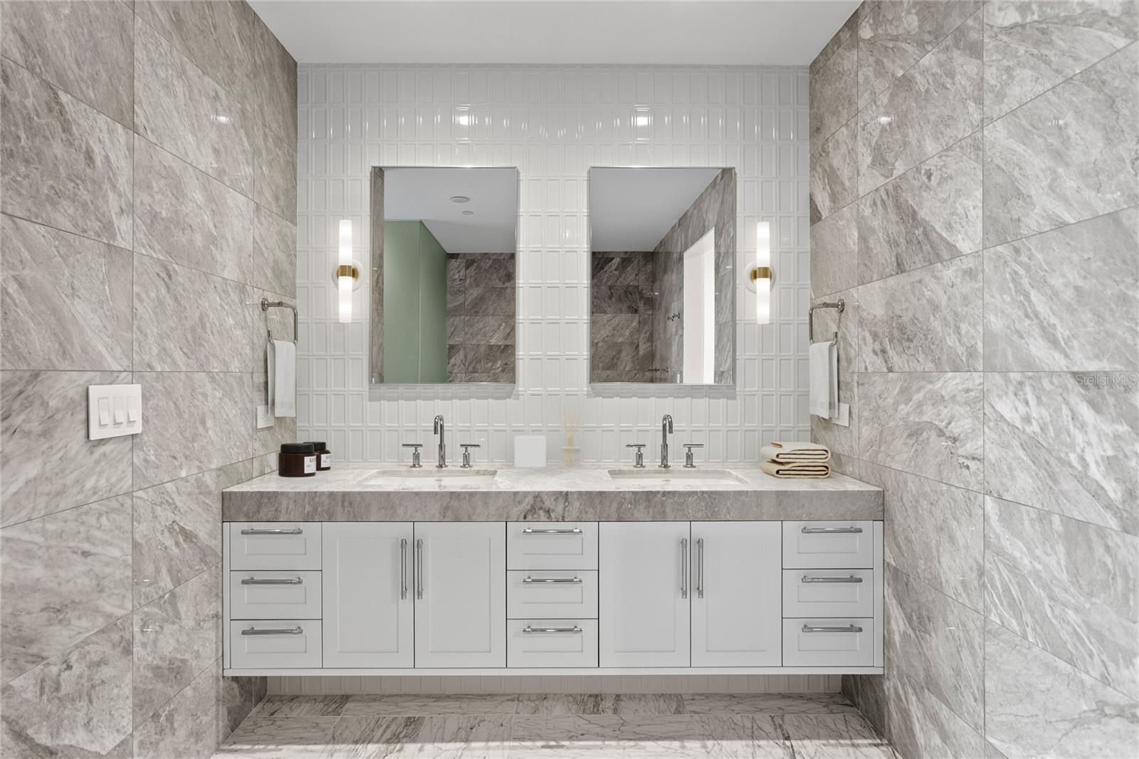 Primary Bathroom with high-end Kohler plumbing fixtures