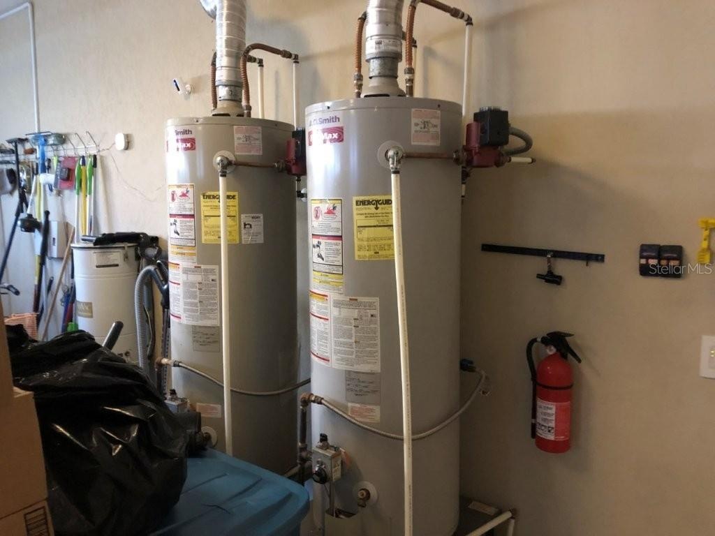 Double water heaters