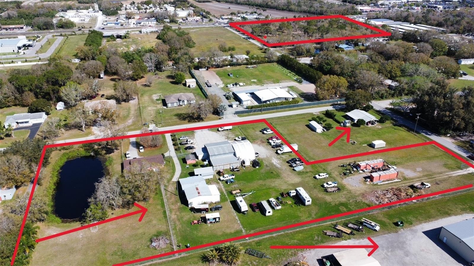 2601 11th Ave 3.62 Acres / Top right - (North East) - The newly opened Moffitt Cancer Center / Center right - 1 acre mol / Bottom right 2 acres mol / 