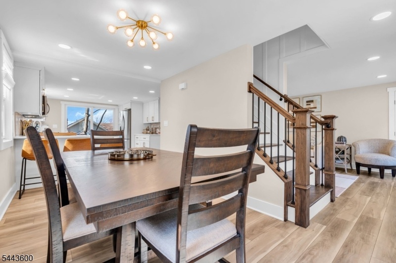 Dining open to kitchen & Lvrm