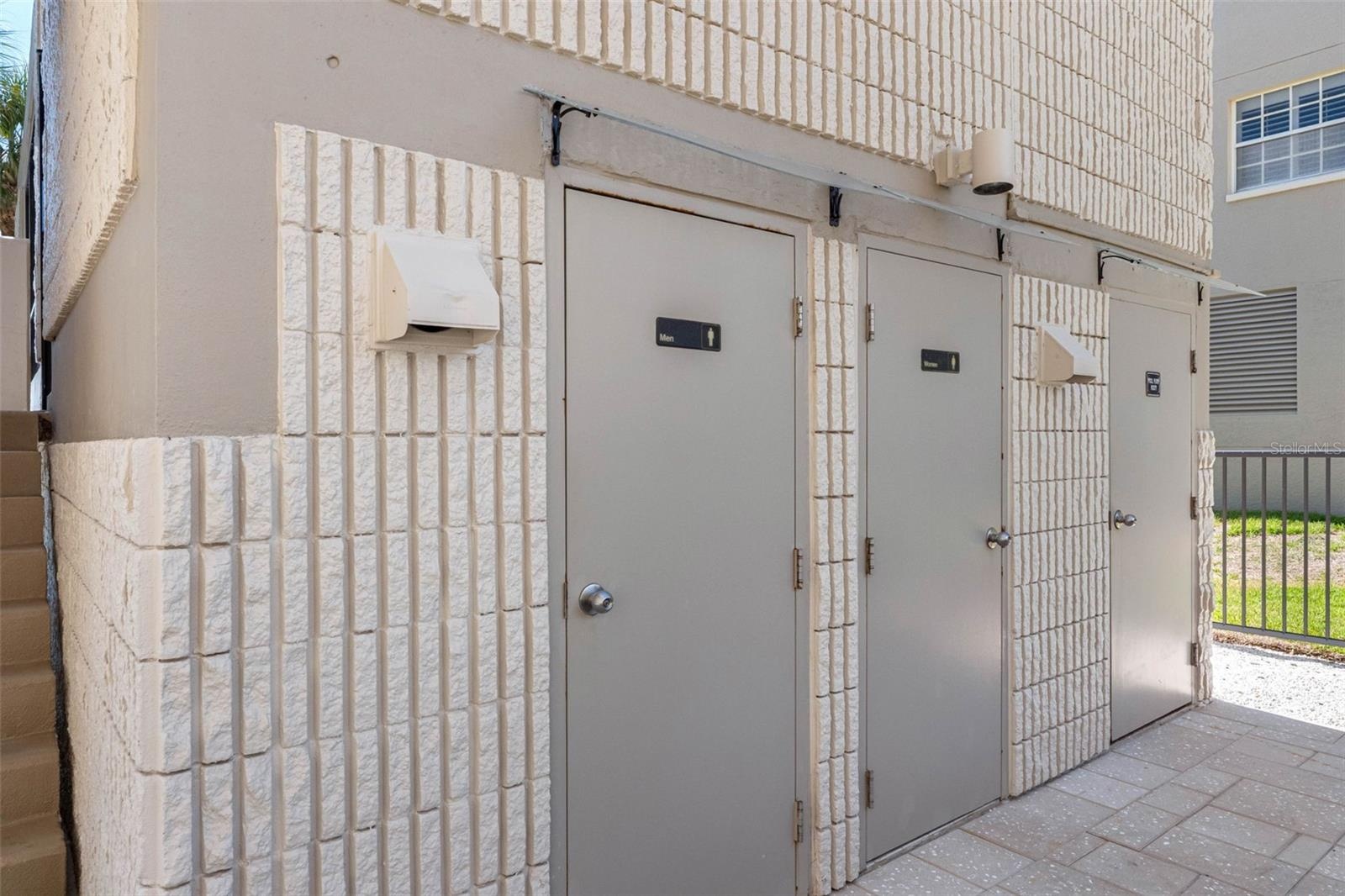 ... Two Bathrooms Next to Pool Area & Clubhouse..