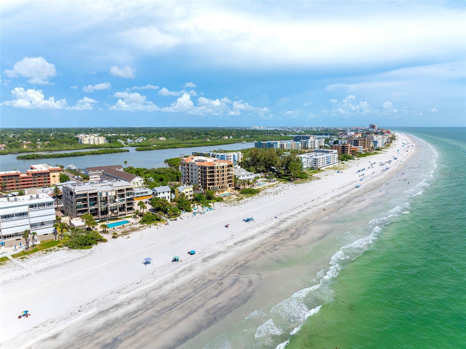 .. Indian Shores Looking South from 700 West.