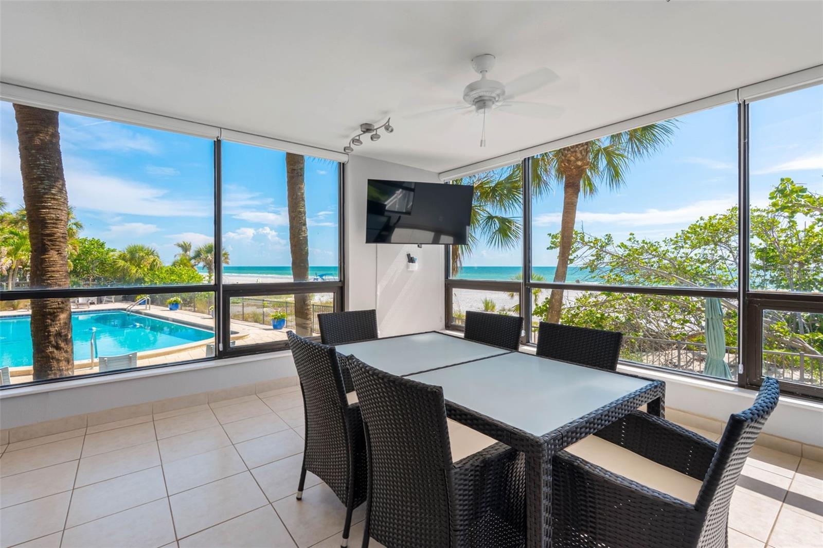 .. Poolside Clubhouse Amenities  includes Full Kitchen - Two Bathrooms, Louging & Grilling Area and Wonderful Gulf Front Views..