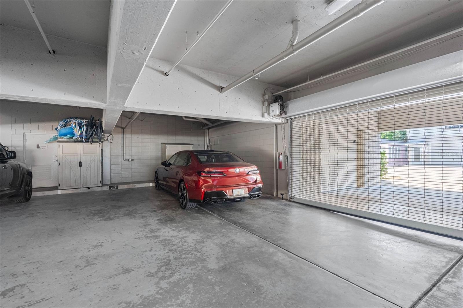 .. Unit 403 Conveys with a Secured  Garage Spot and Two Storage Areas.. There is also 11 Guest Parkign Spaces..
