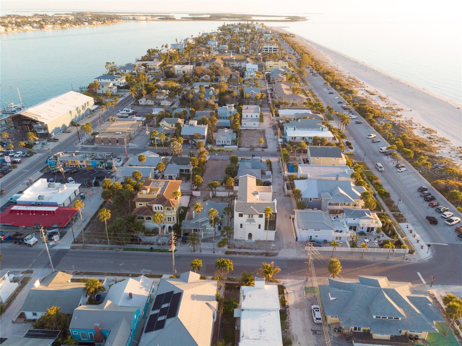 Aerial View Showing Property's Proximity to water.