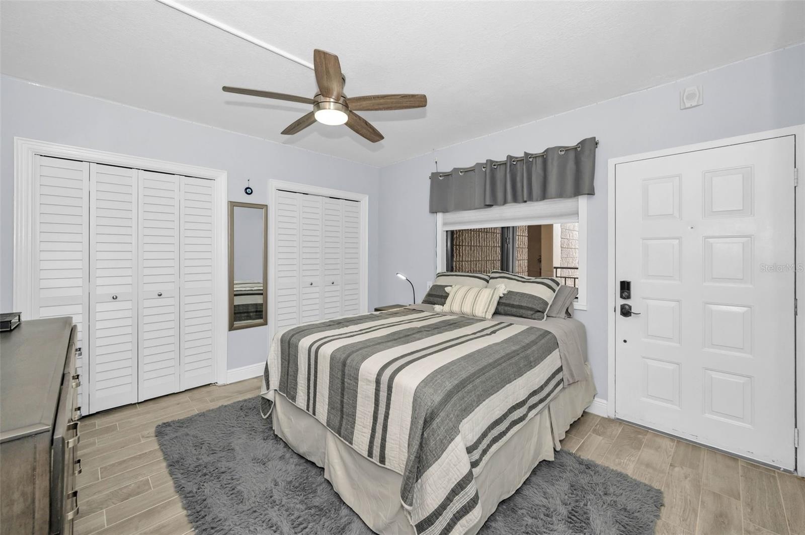 .. Upper Floor Guest Bedroom #1.. Upper Level Has It's Own Private Entrance on 5th Floor or Can Be Accessed  from Main Floor Stairs. . Photo #1.