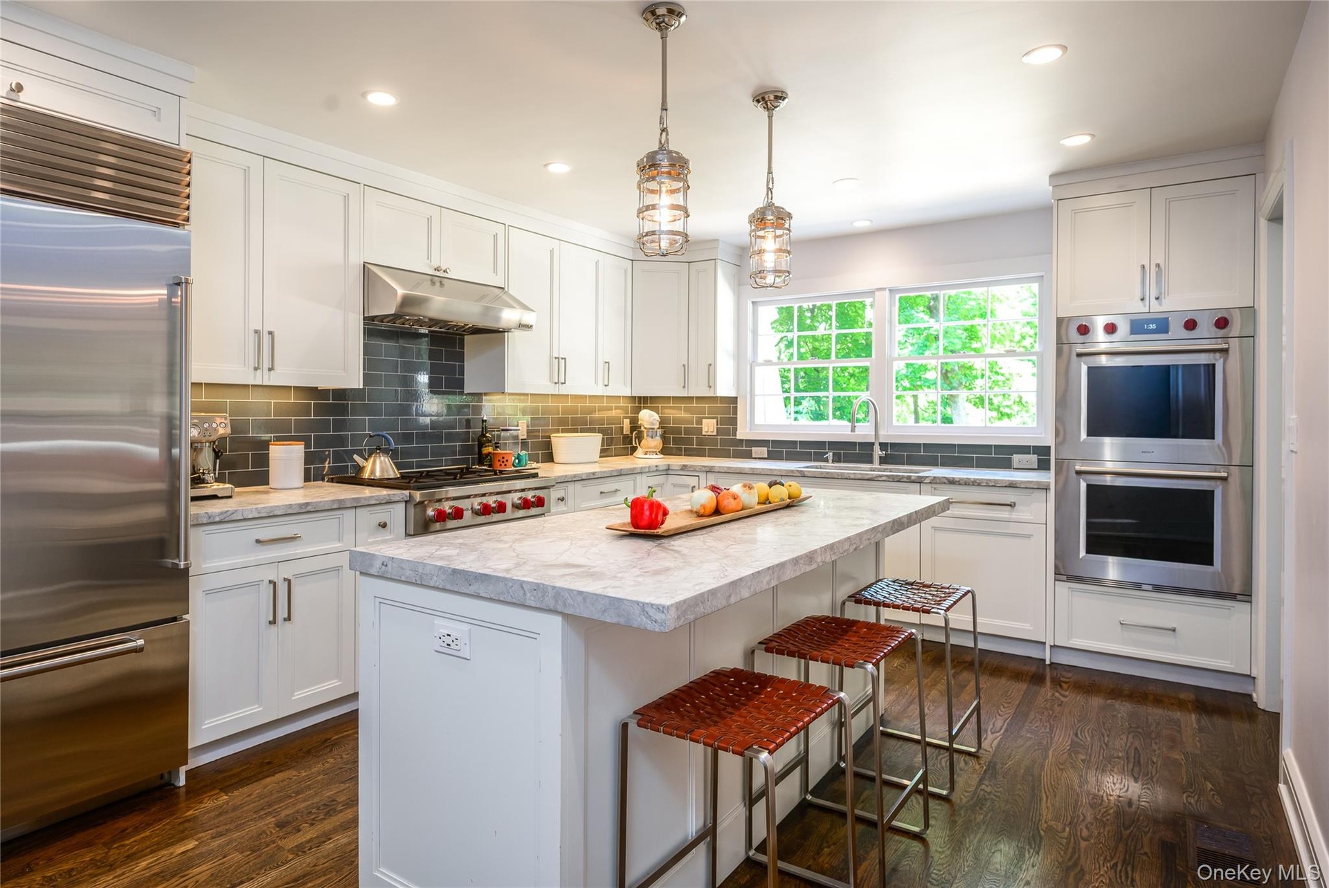 Fabulous Chef's Kitchen with Wolf and SubZero Appliances and Custom Cabinetry