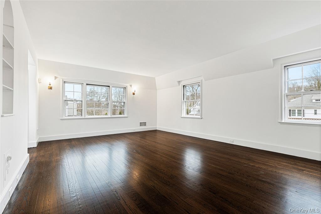 Primary bedroom with southwest facing windows