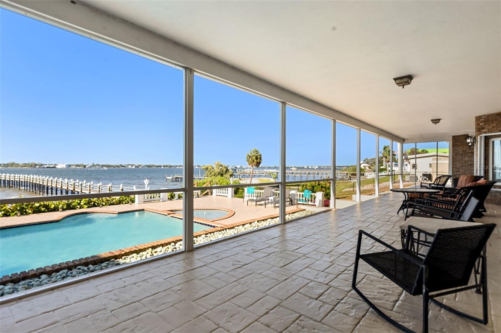 Soak in the views from your covered porch