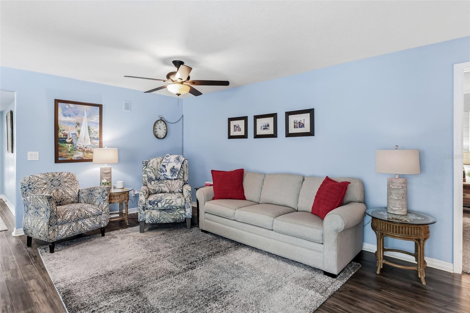 Kitchen is open to the Family room