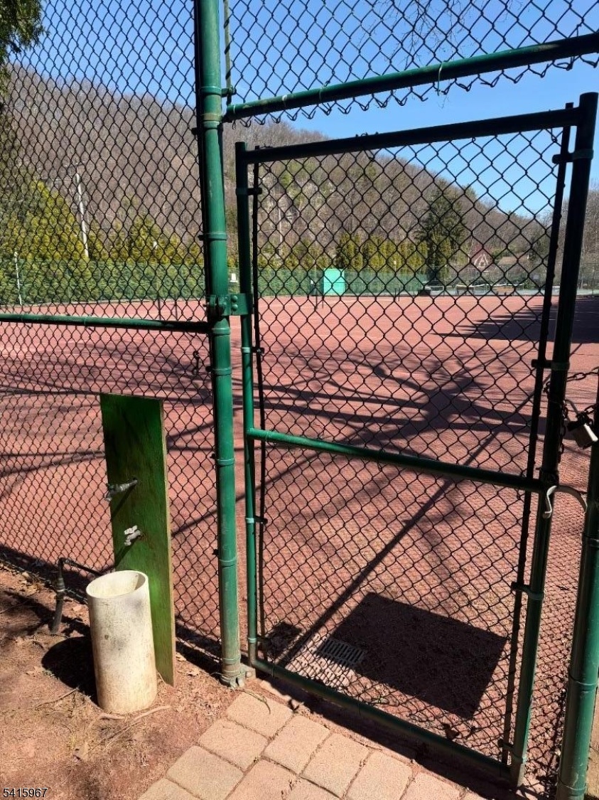 Four Clay Tennis Courts