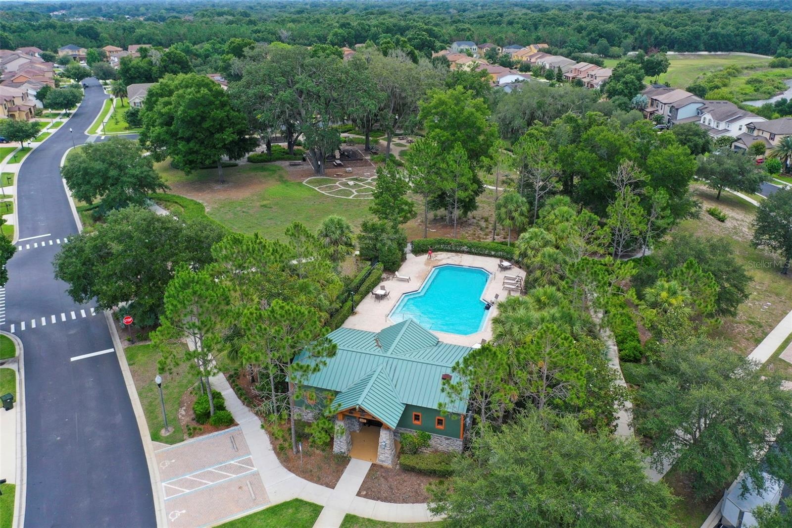 Community Center and Pool Area