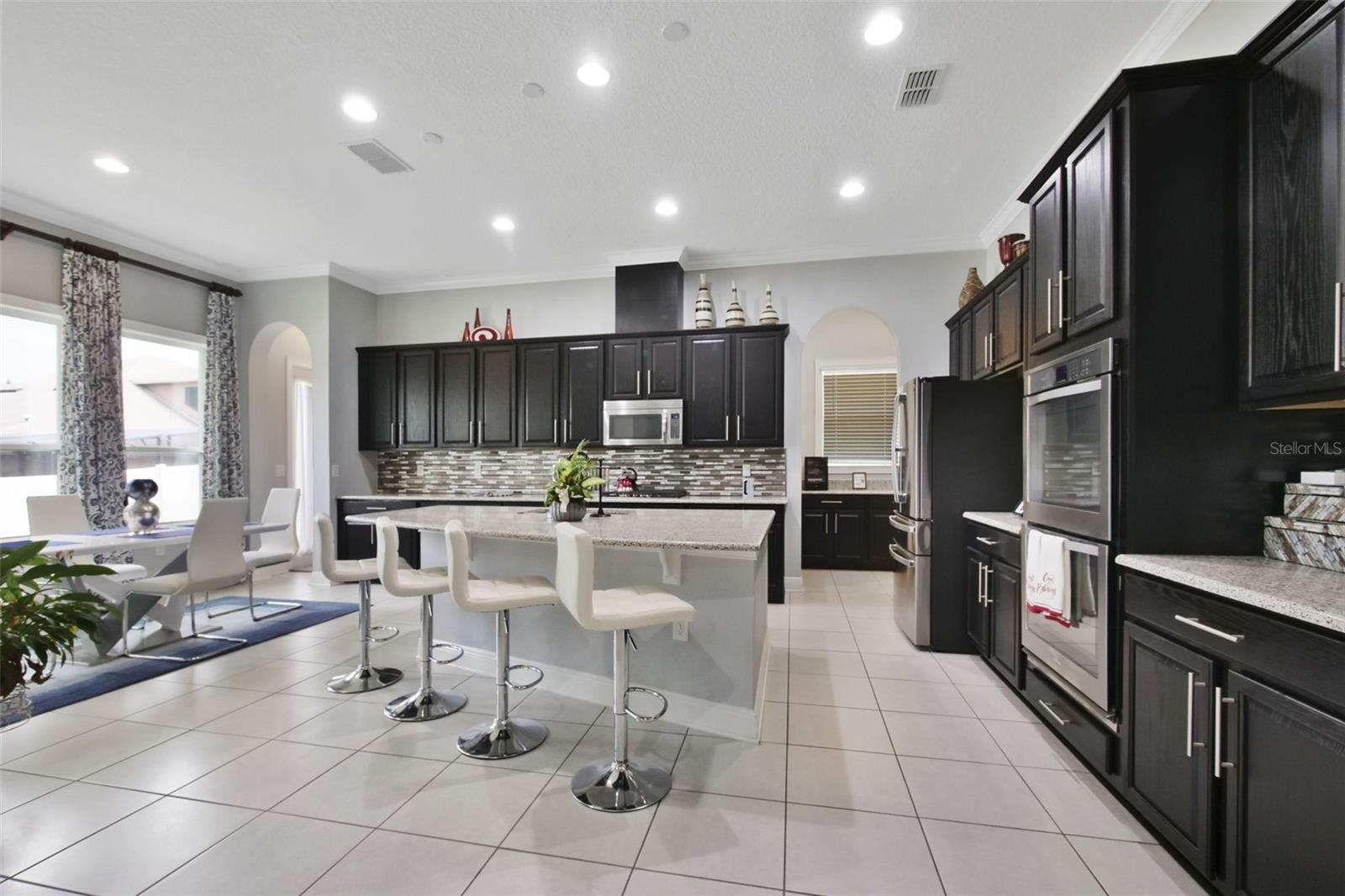 Kitchen with Island View