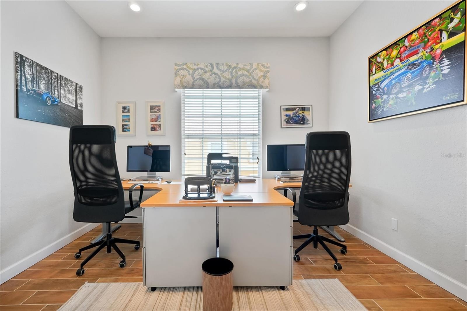 3rd bedroom used as office