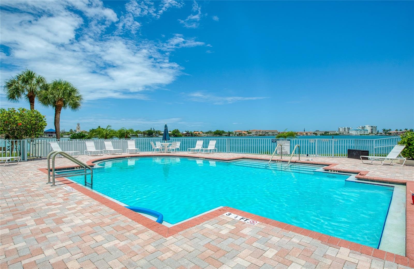 Pool with view