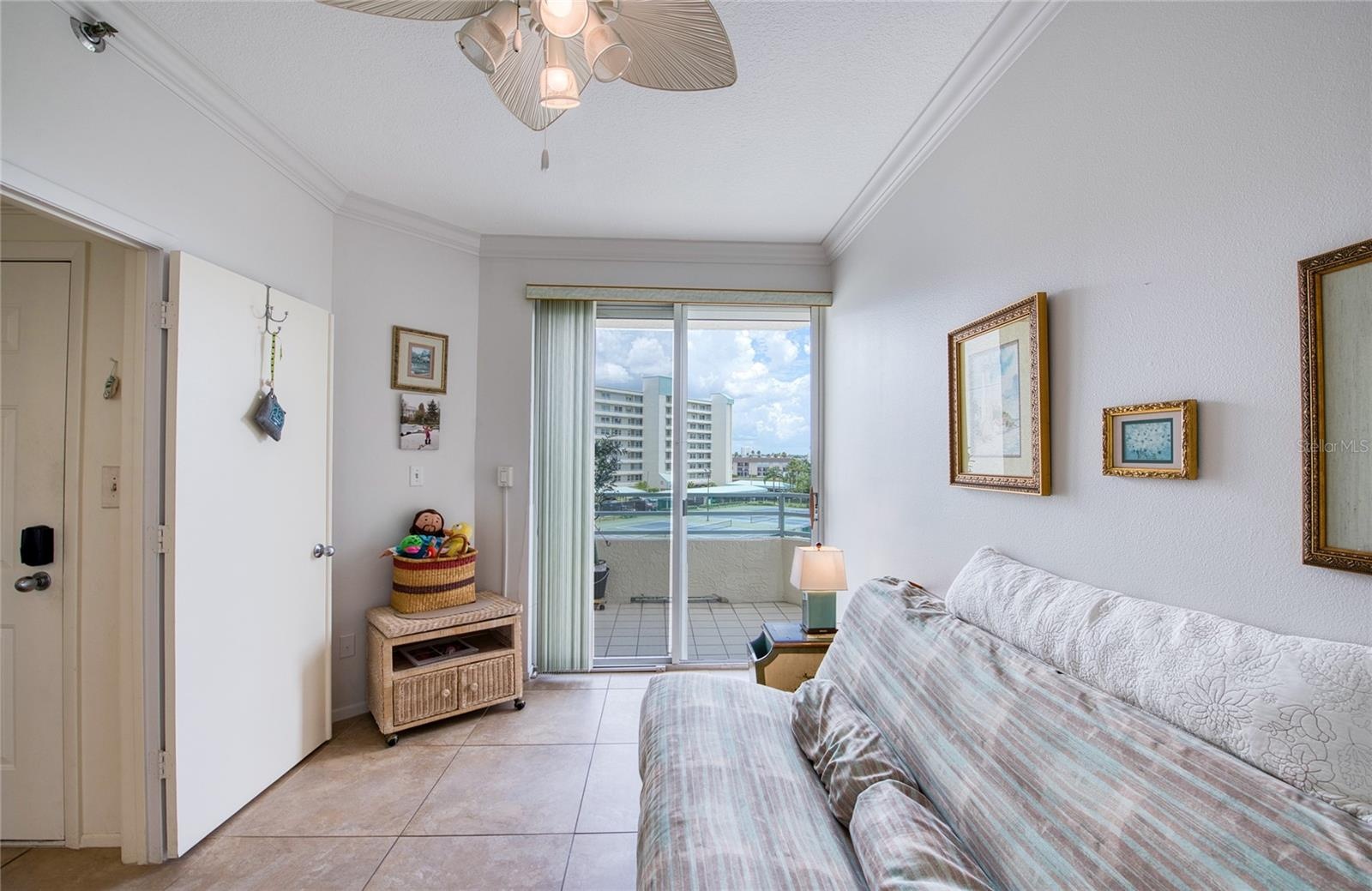 Bonus room and access to front balcony