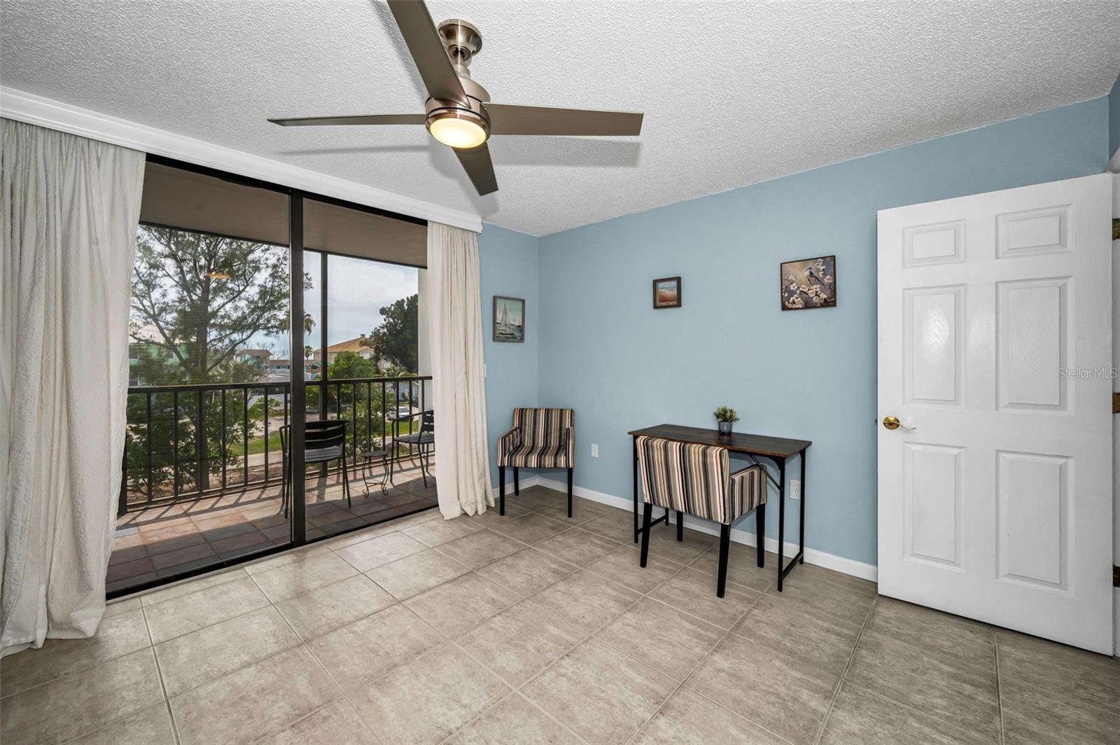 Second bedroom with your own private west facing balcony to enjoy the sunsets!