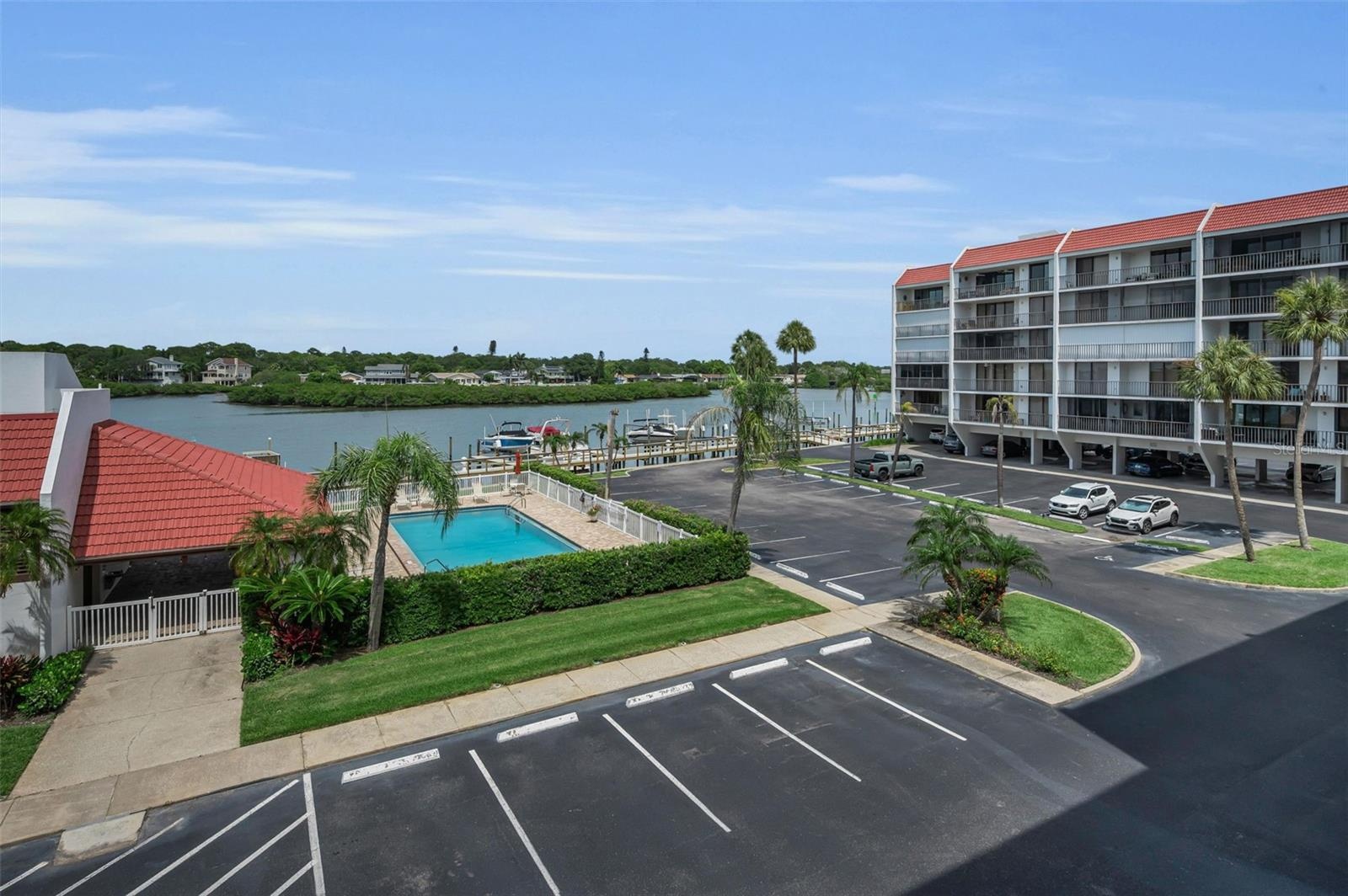 Views of the Dock, Boat Slips and the Intracoastal