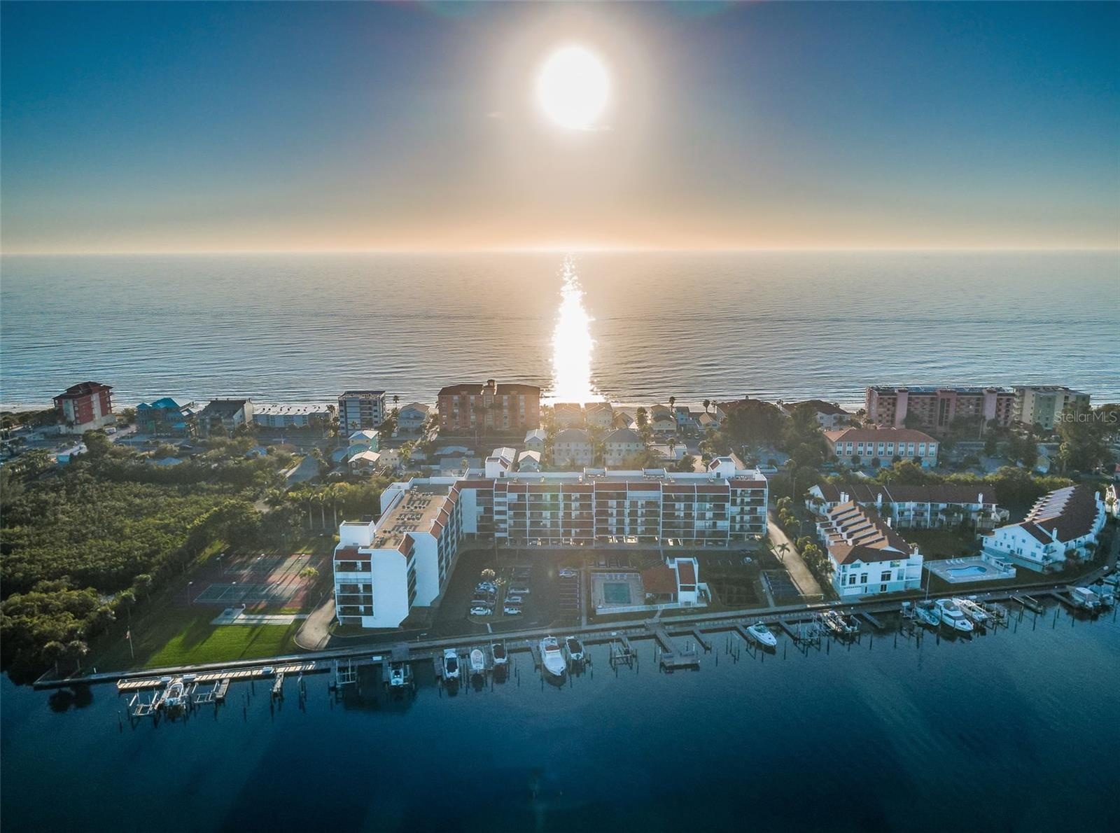 Vista Bay Condos at Sunset!