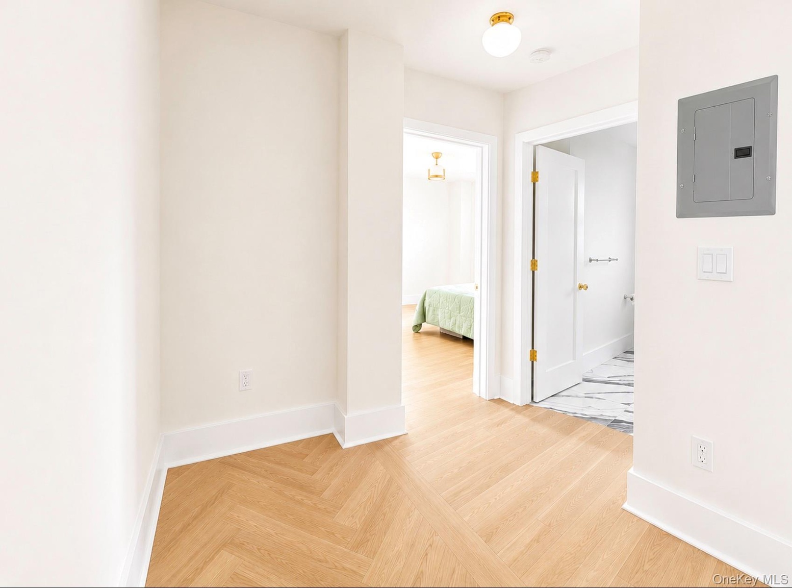 spacious hallway