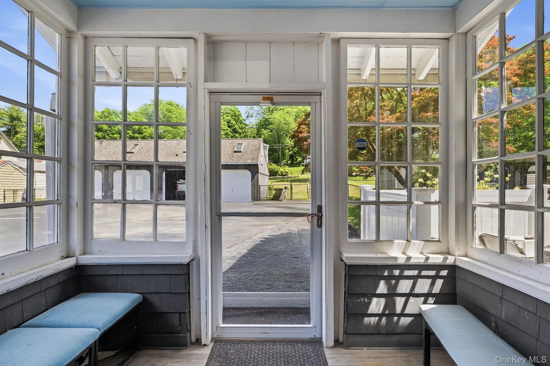 A practical everyday entry, this mud room is thoughtfully designed to keep life organized and connected to the outdoors.