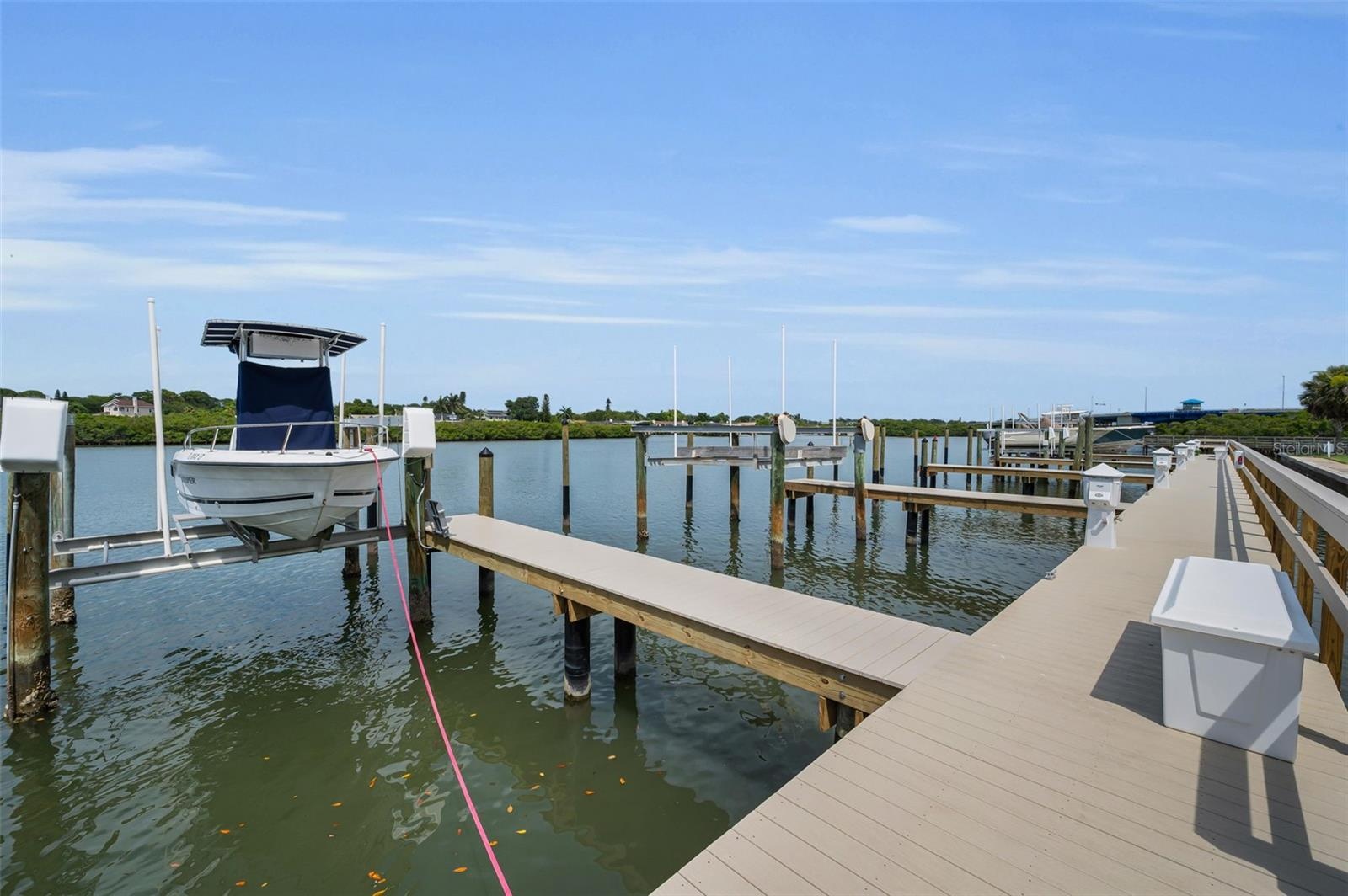 Beautiful Composite Dock and Slips