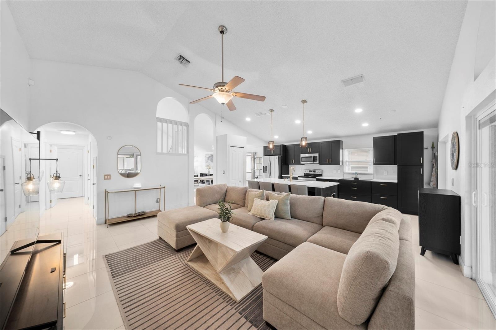 Kitchen & Family Room