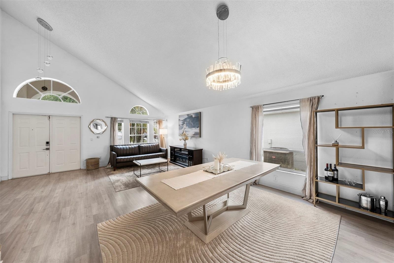 Living Room & Dining Room