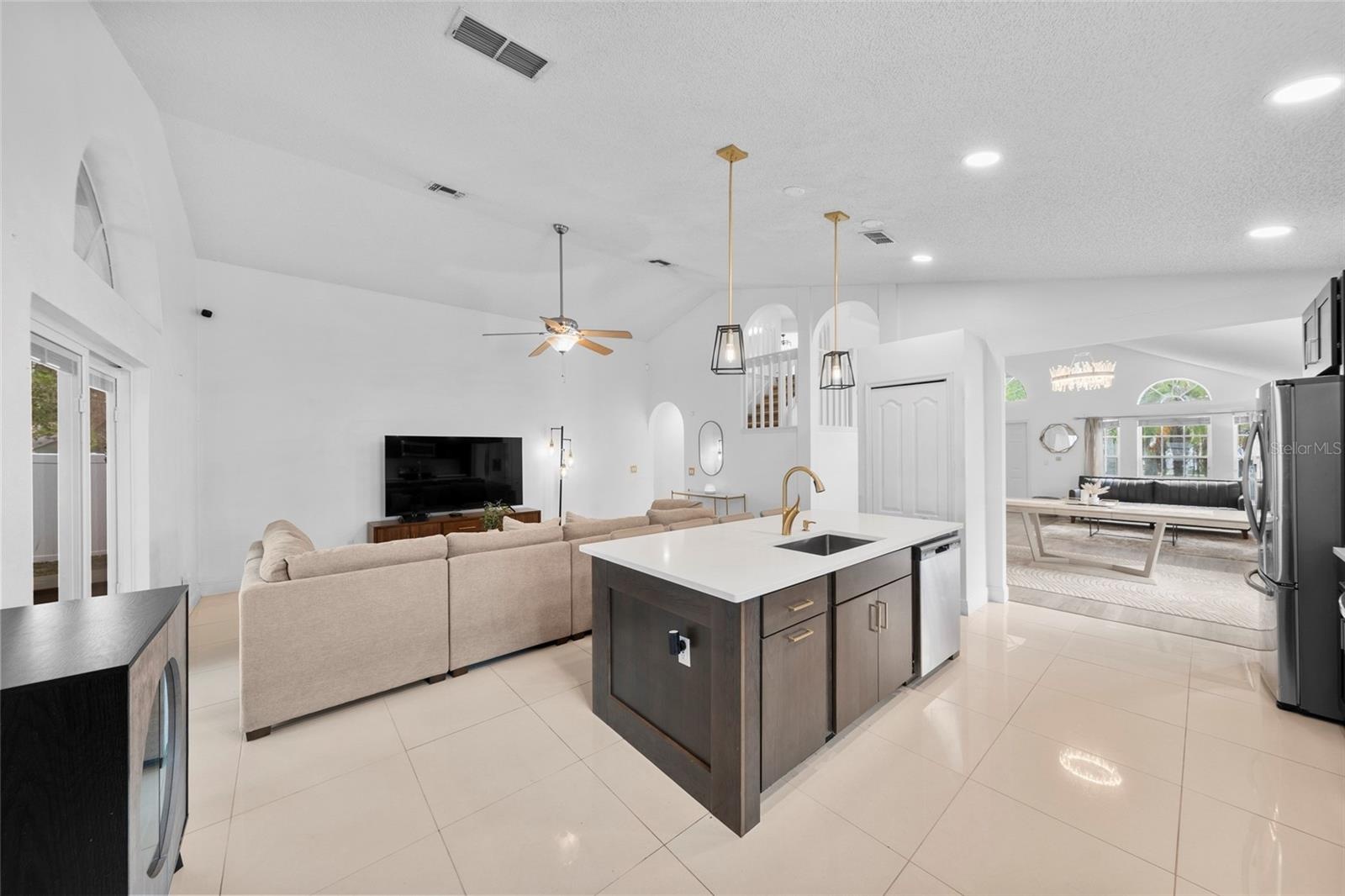 Kitchen & Family Room