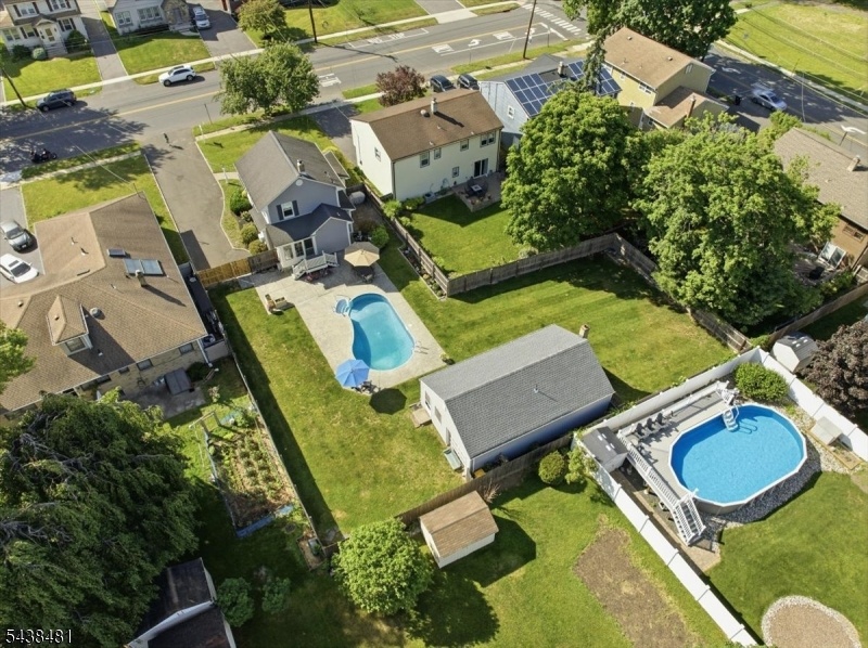 Back Aerial of Expansive Lot