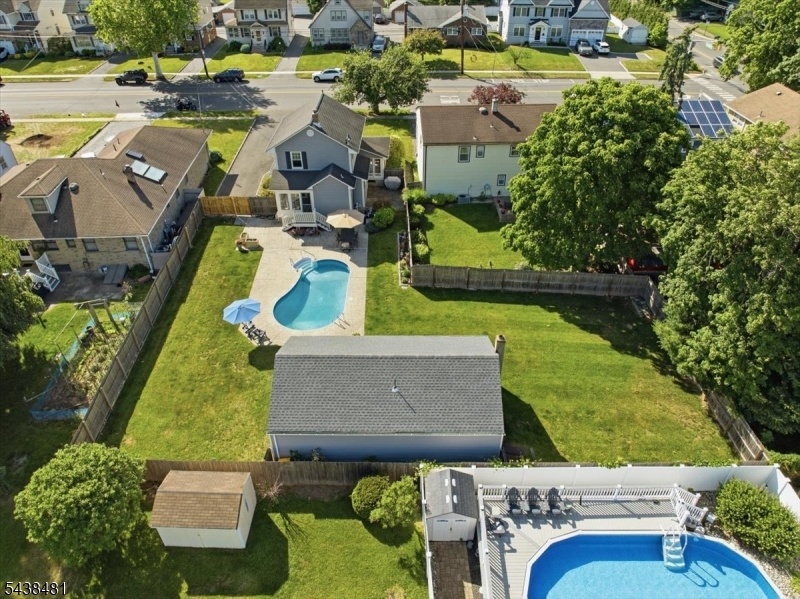 Back Aerial of Expansive Lot