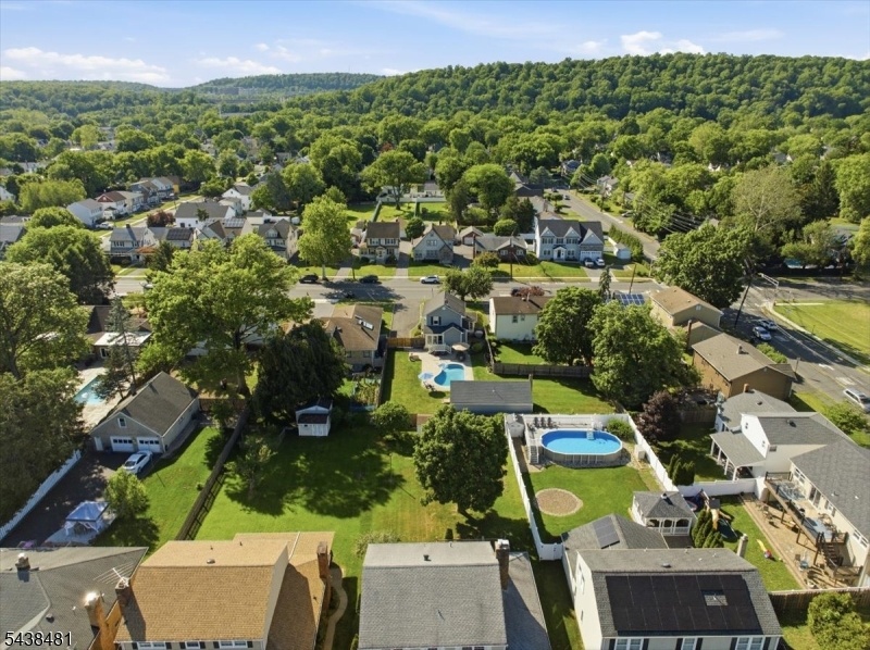 Rear View w/Watchung Mountains