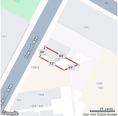 Aerial Map View to lot dimensions