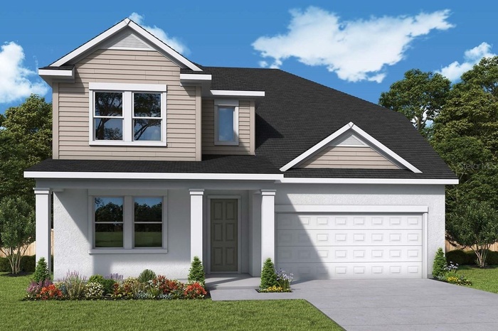Front Exterior Rendering **Paint Colors May Vary