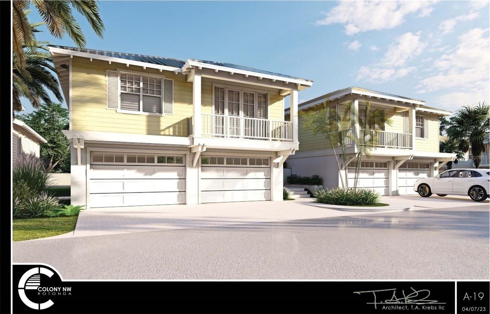 Rendition of site build proposal, Community of Villas