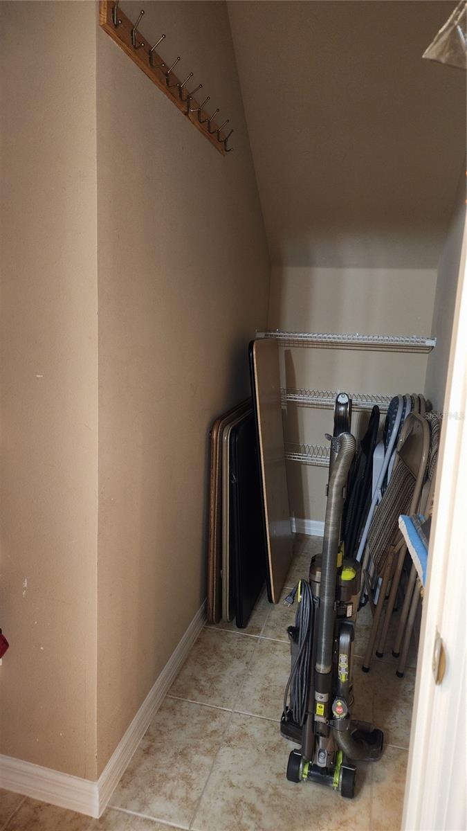 Stairwell Closet