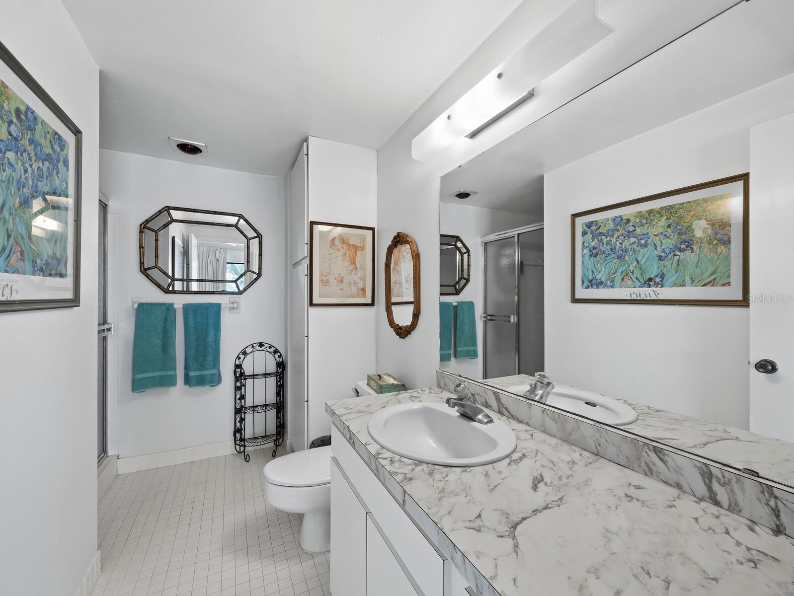 The primary ensuite bath