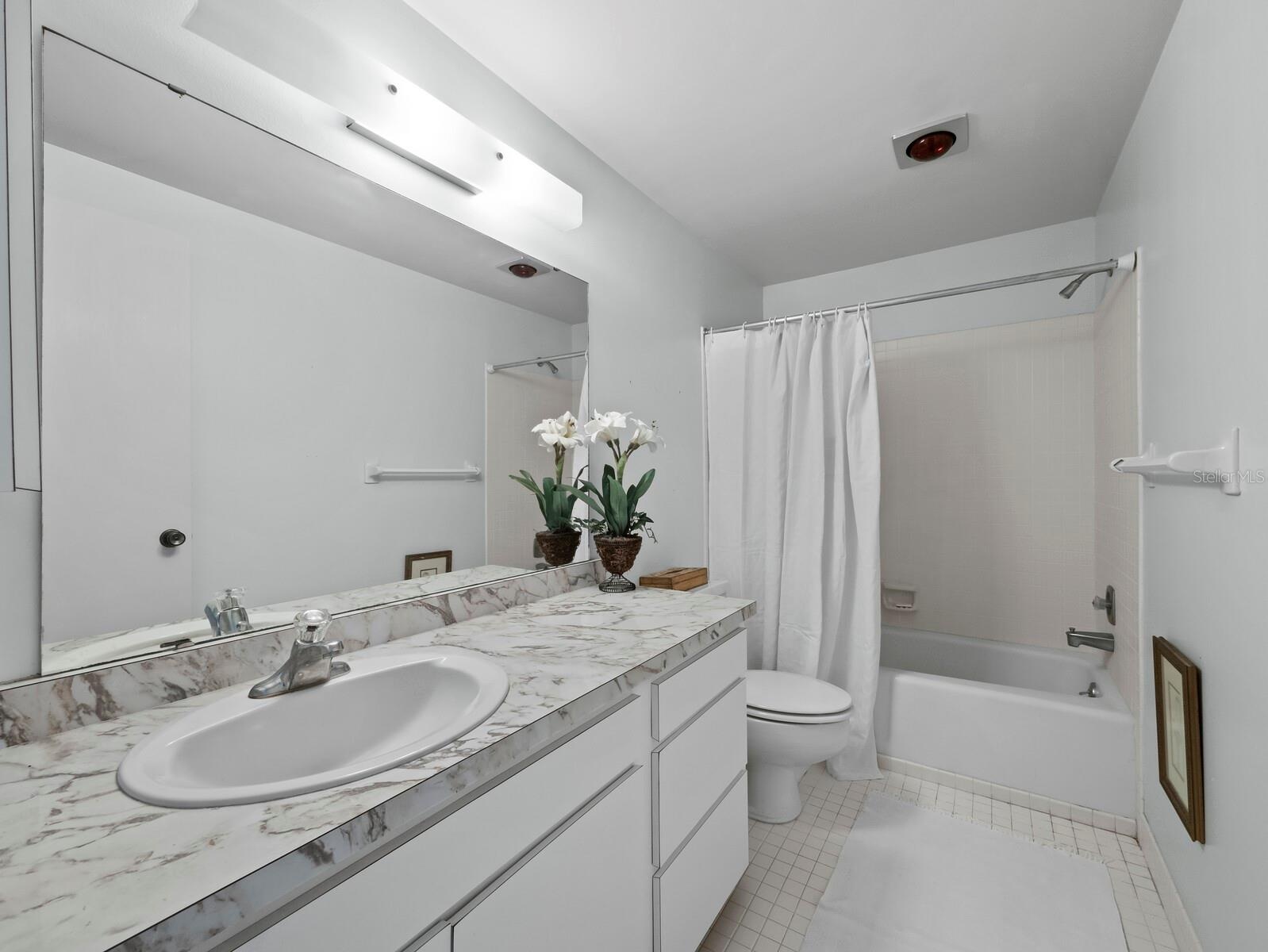 The guest bath