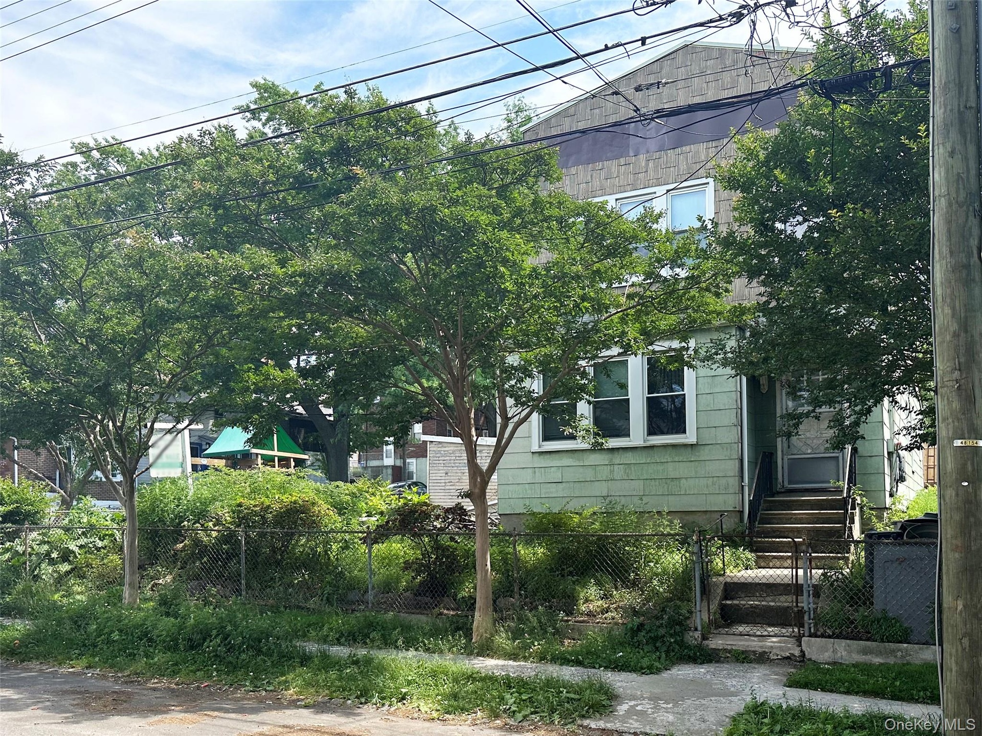 Front of the 2-family building.