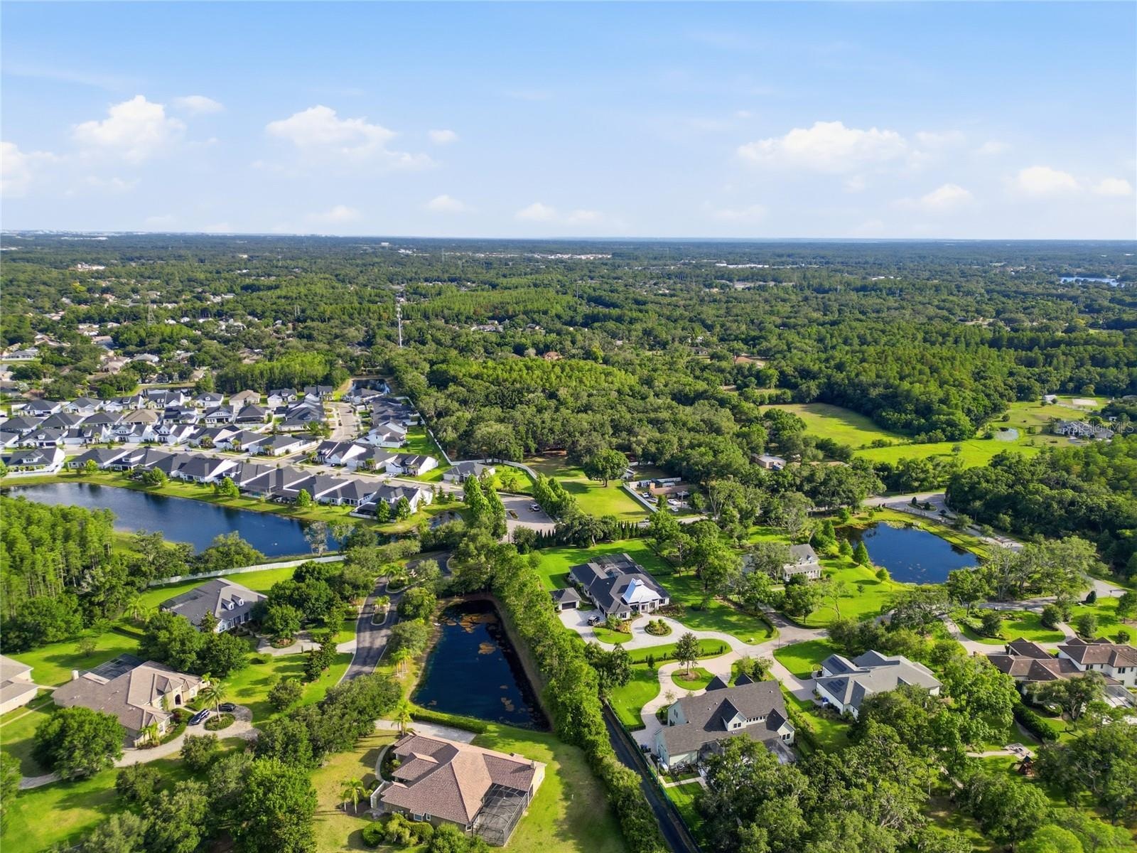 Aerial View of neighborhood