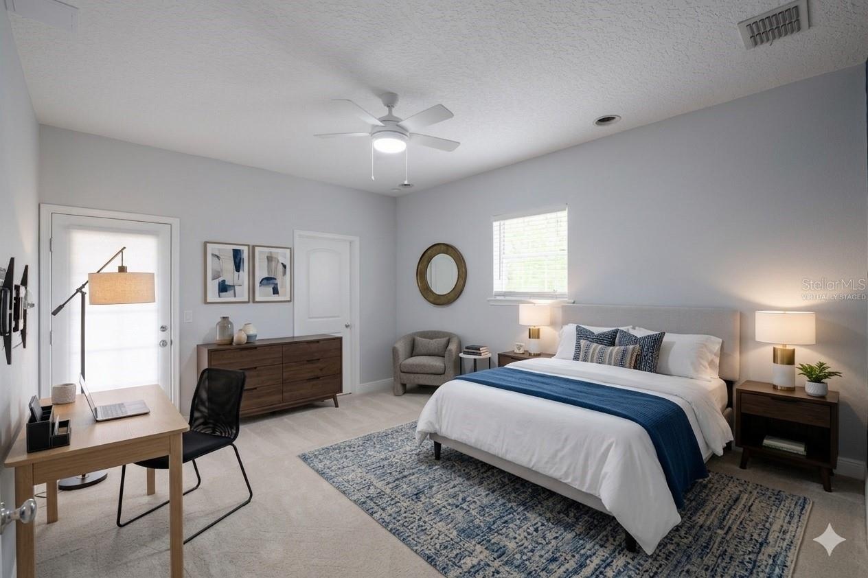 Virtually Staged Bedroom 3