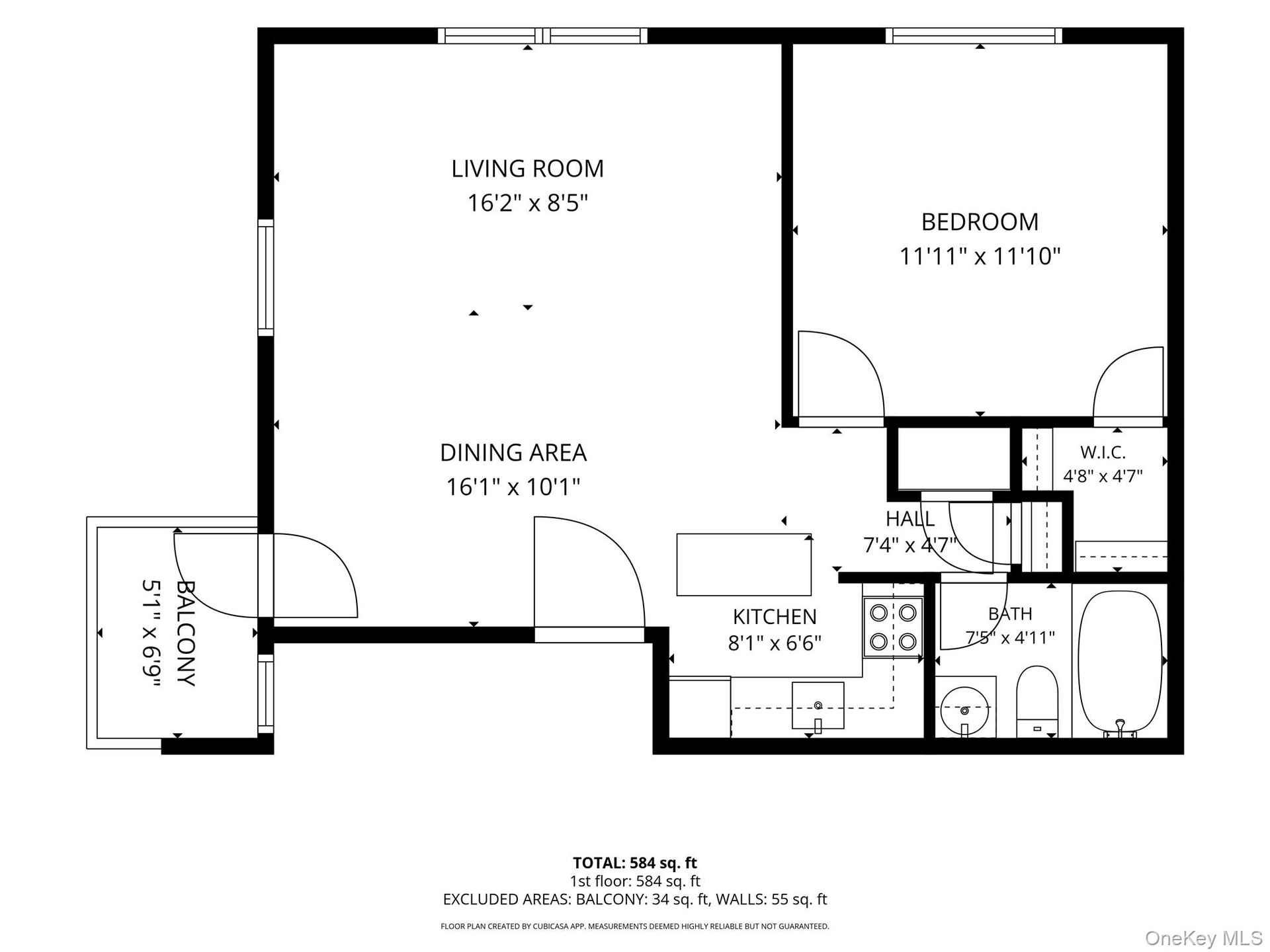 1-Bedroom apartment