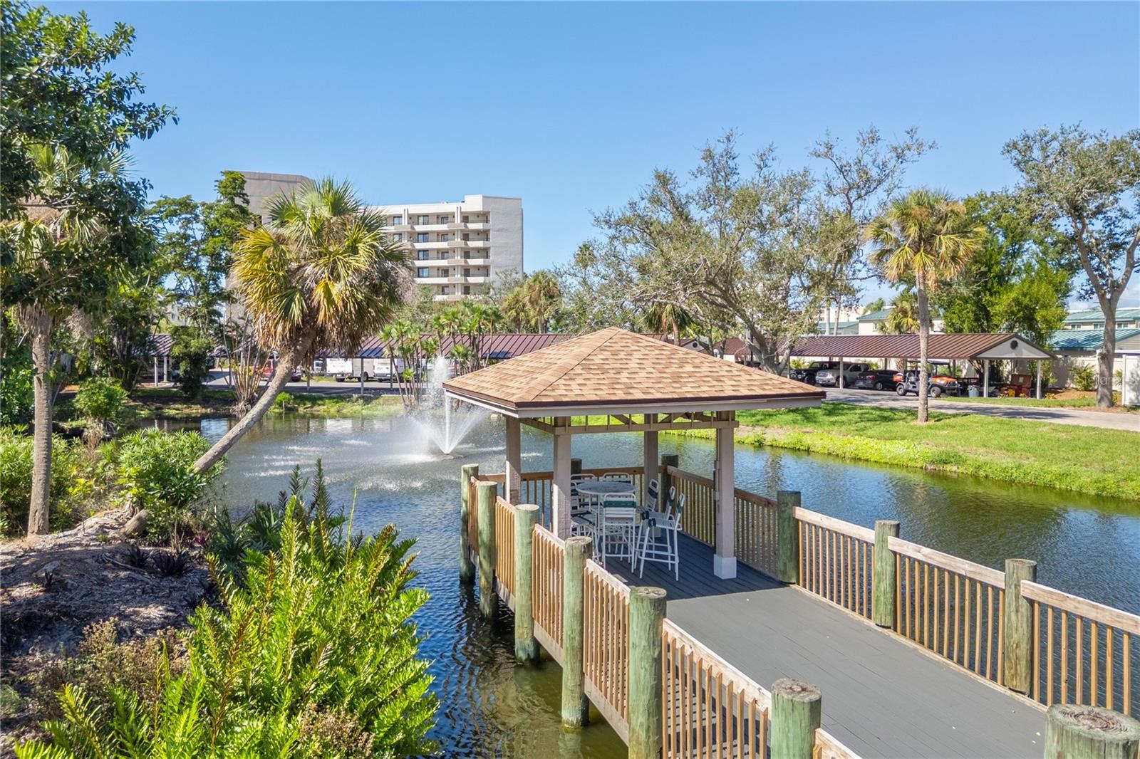 private lake off clubhouse