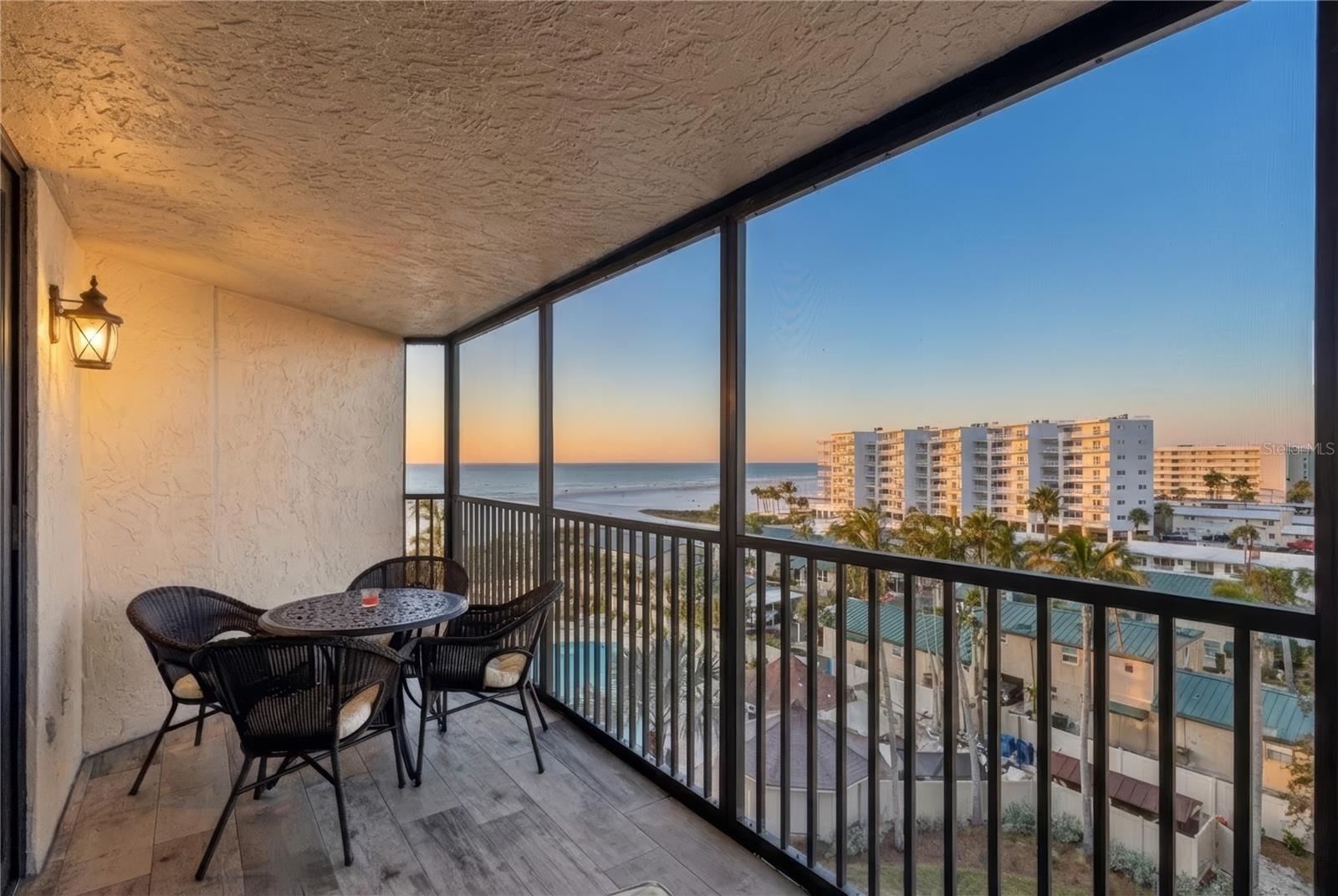 Screened lanai