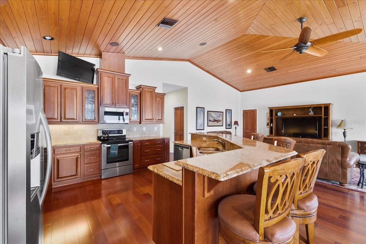 Second floor kitchen