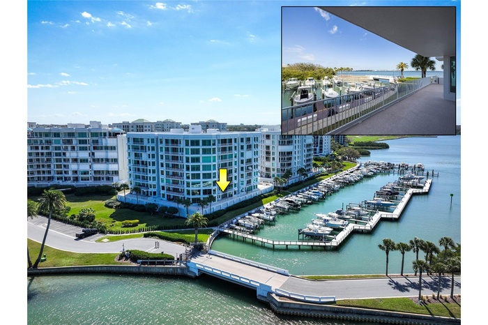 Largest Balcony with water views available in the building!